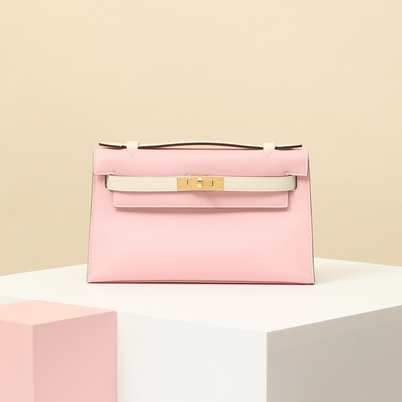 NIGO Hermes Women Pure Color Metal Buckle Cowhide Handbag Bag Bags #nigo73649