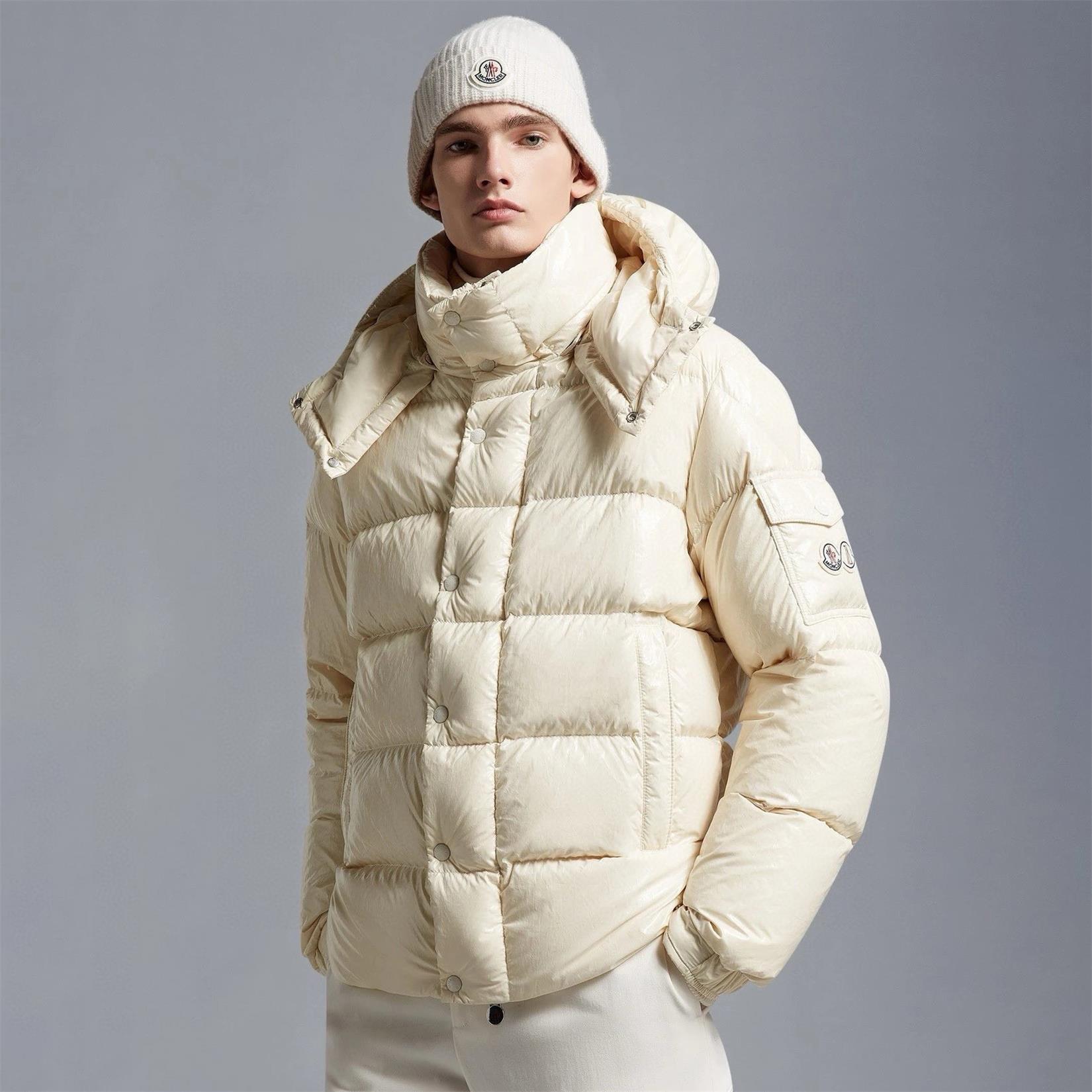Nigo Moncler Men's Winter Solid Color Warm Zipper Casual Hooded Long Sleeve Puffer Down Jacket #nigo73683