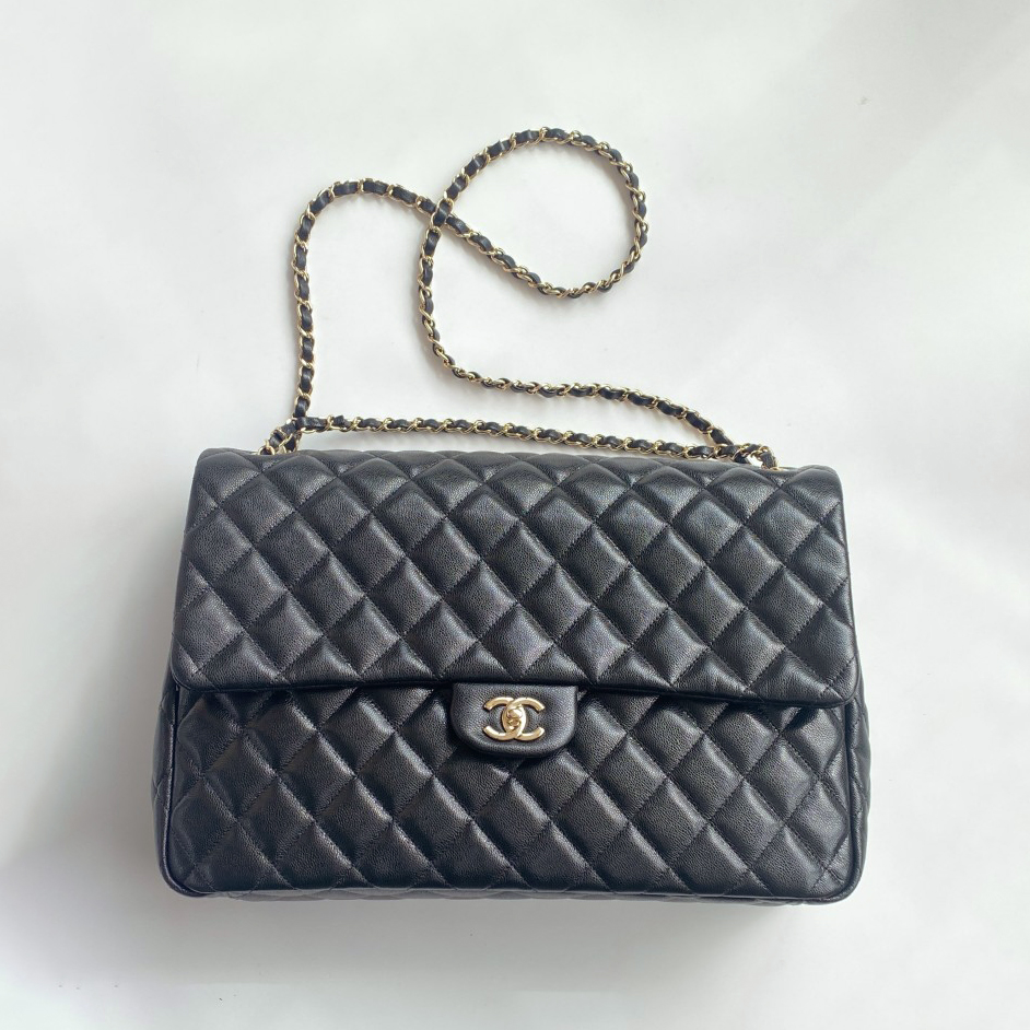 NIGO Chanel Women Classic Flap Solid Color Grain Embossed Sheepskin Chain Bag Mouth Cover Bag Casual Shoulder Bags #nigo73698