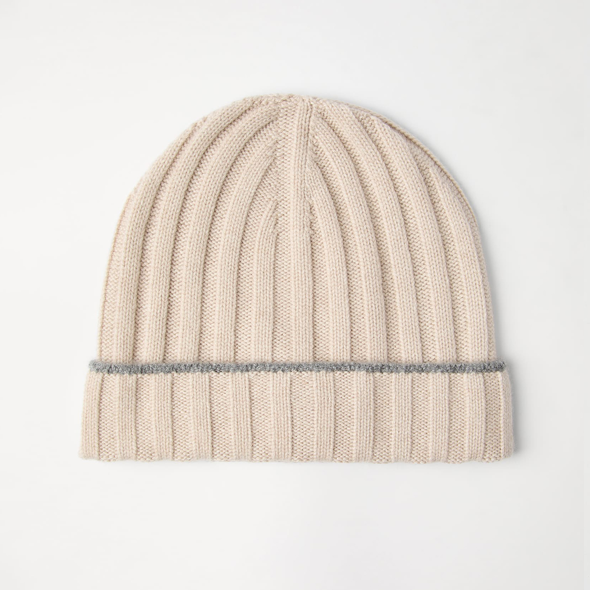 NIGO Brunello Cucinelli Men's Autumn And Winter Simple Solid Color Cashmere Ribbed Knit Beanie Casual Pullover Hat Ngvp #nigo9484