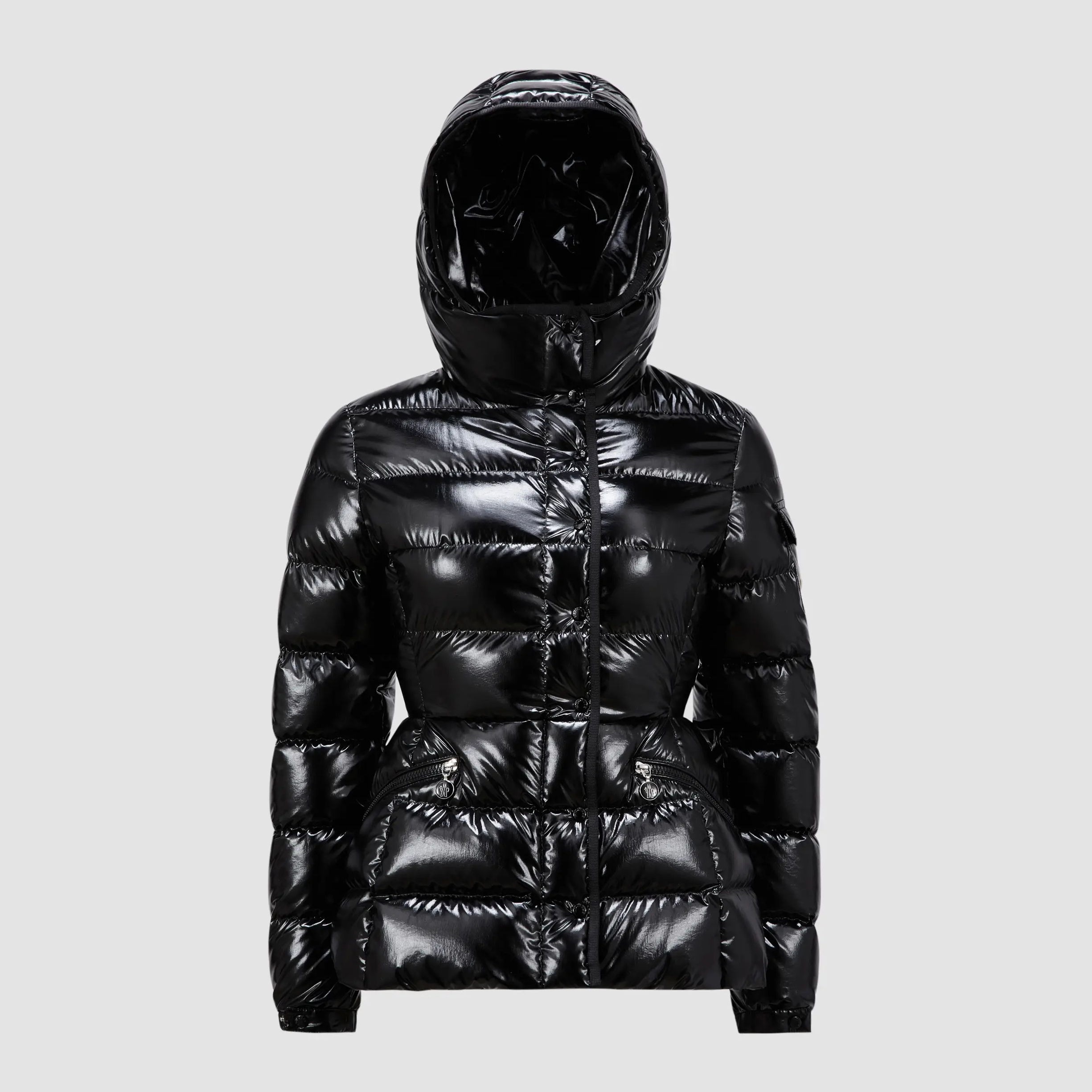 NIGO Moncler Women's Fall/Winter Solid Color Hooded Zipper Long Sleeve Puffer Down Jacket #nigo73721