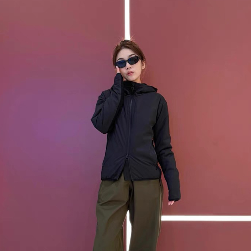 NIGO Loro Piana Women's Spring Autumn Patchwork Pockets Solid Color Gaxen Coat Casual Zipper Long Sleeve Fitted Hooded Jackets Ngvp #nigo9499