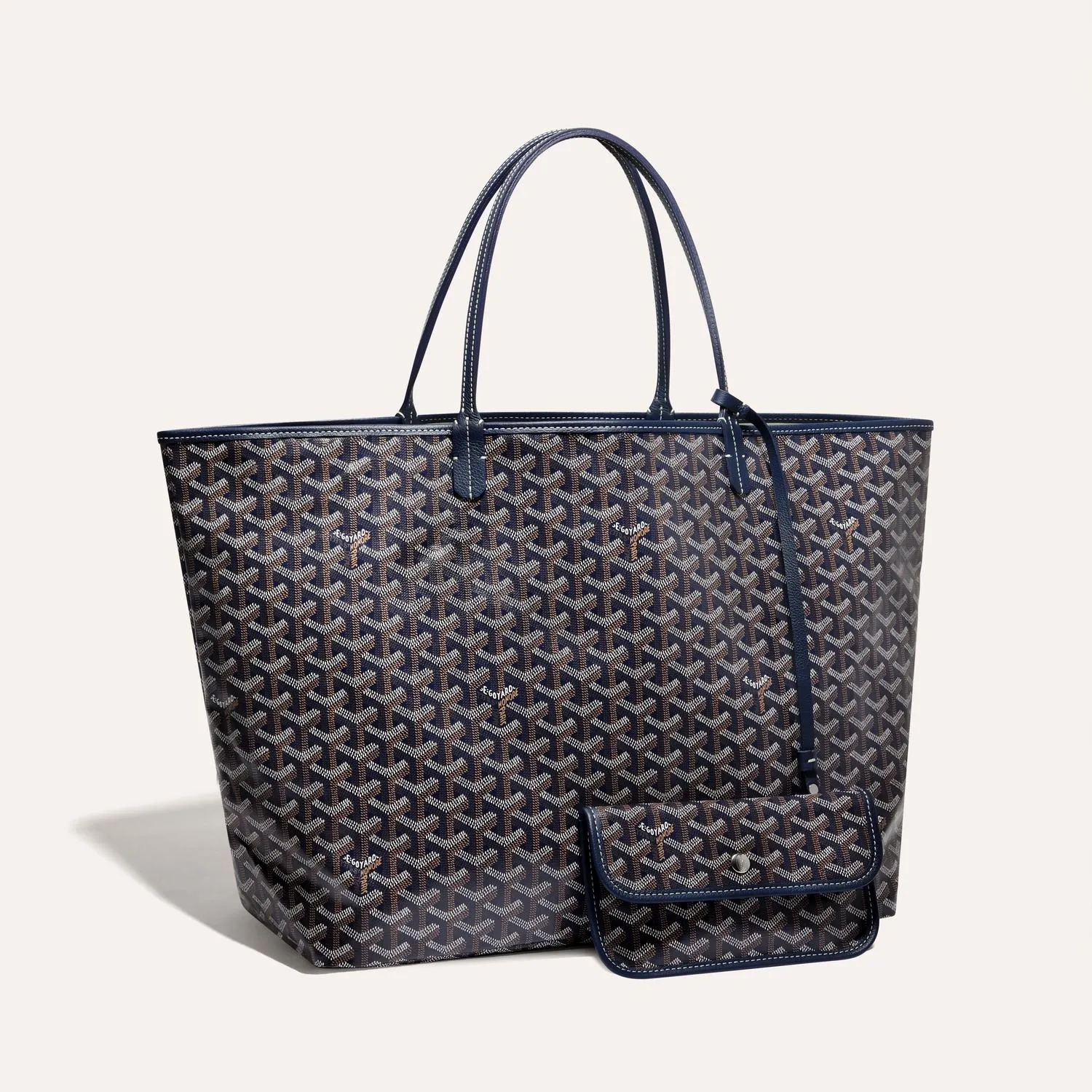 NIGO GOYARD Men's Women Saint Louis GM Handbag Y Full Print Casual Mother Bag Leather Shoulder Bag Tote Bags #nigo71687