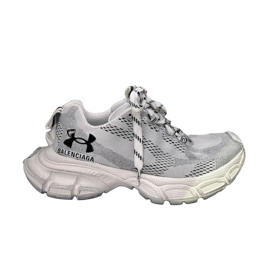 NIGO Balenciaga X Under Armour Men's and Women's Slip Resistant Wear Lace Up Low Top Casual Sneakers Shoes #nigo73763