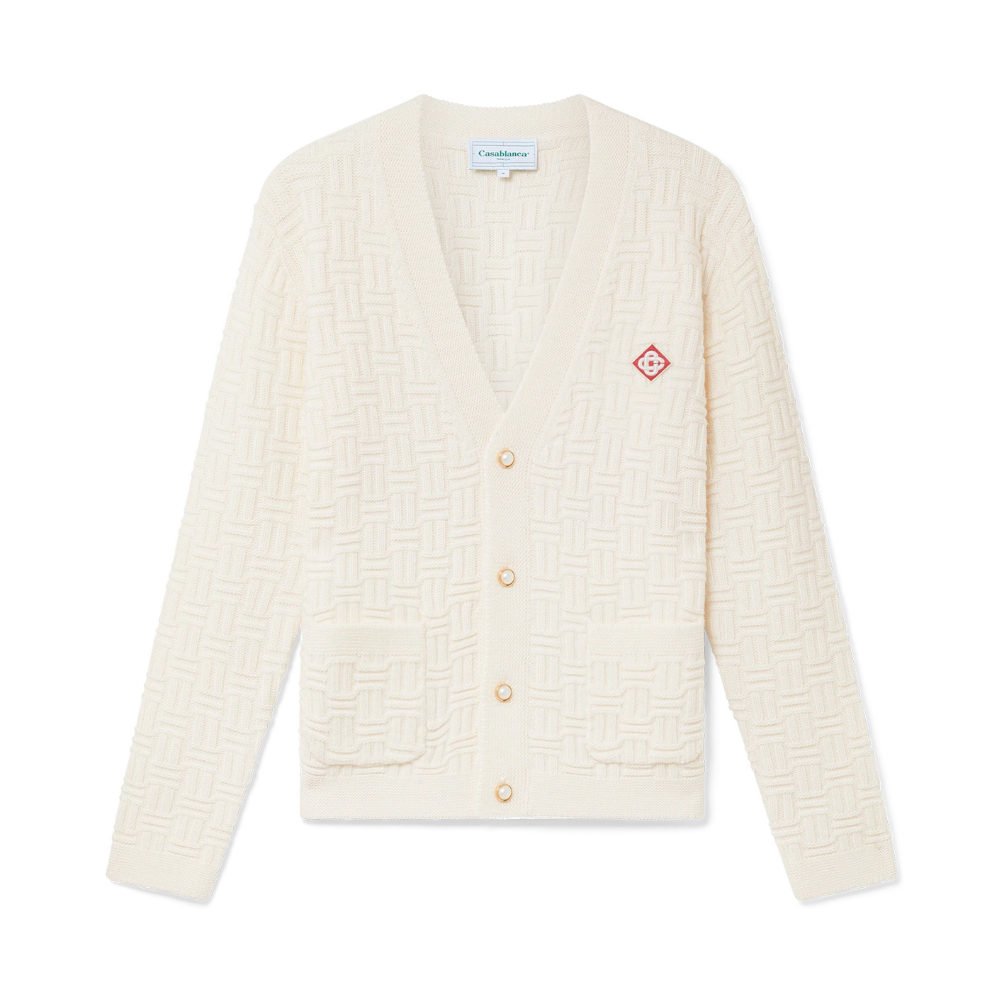 Nigo Casablanca Men's Spring And Fall Single Breasted Cozy Cardigan Knit Long Sleeved Sweater #nigo73766