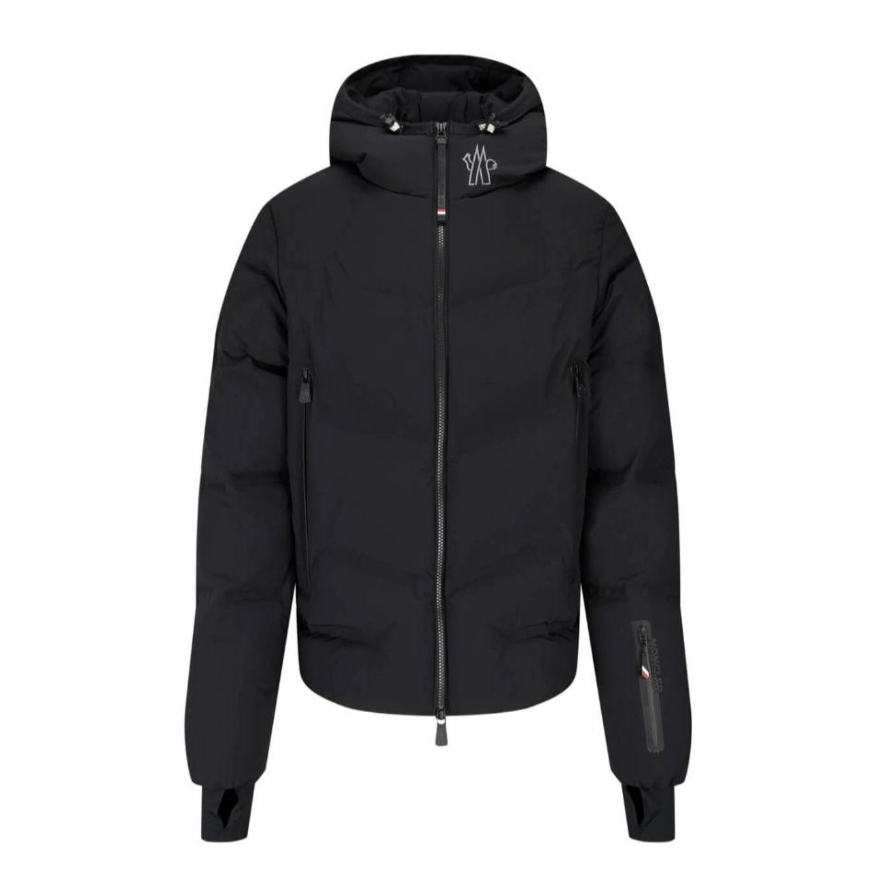 NIGO Moncler Men's Autumn and Winter Solid Color Zipper Hooded Long Sleeve Fitted Puffer Down Jacket #nigo73779