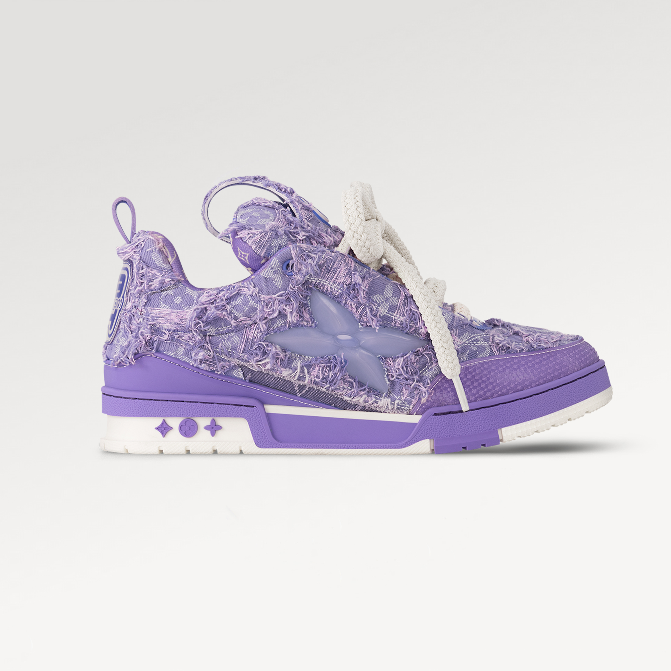 NIGO Louis Vuitton Men Women Solid Color LV SKATE Sneakers Casual Round Toe Retro Low Top Tassel Board Shoes #nigo71526