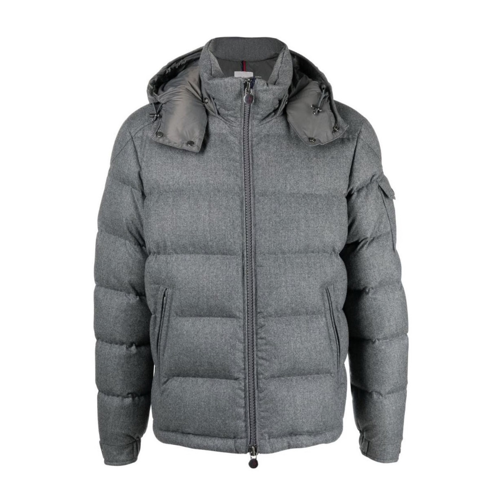 NIGO Moncler Men's Winter Solid Color Hooded Zipper Long Sleeve Puffer Down Jacket #nigo73858