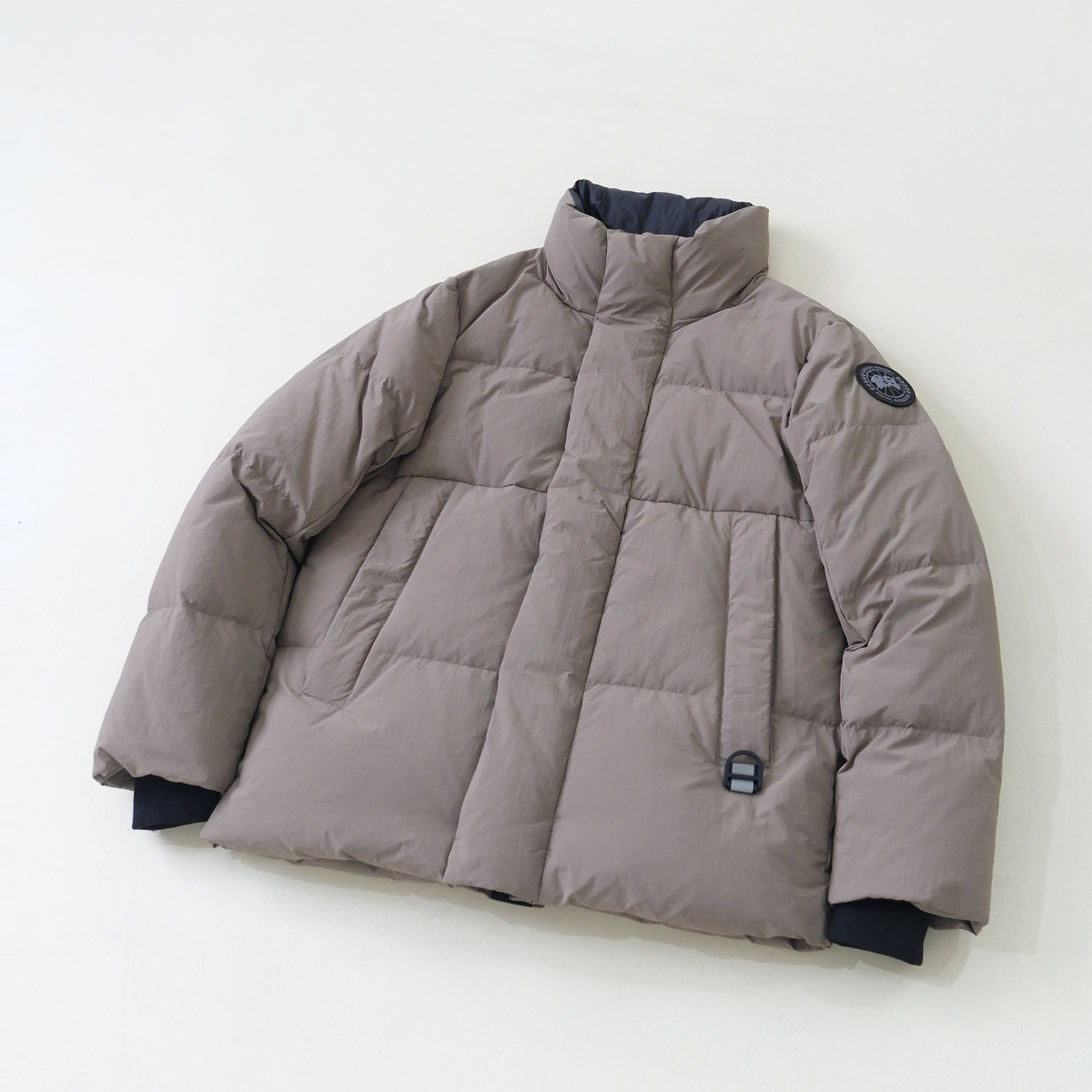 NIGO Canada Goose Men's and Women's Autumn and Winter Solid Color Standing Collar Zipper Long Sleeve Puffer Down Jacket #nigo73854