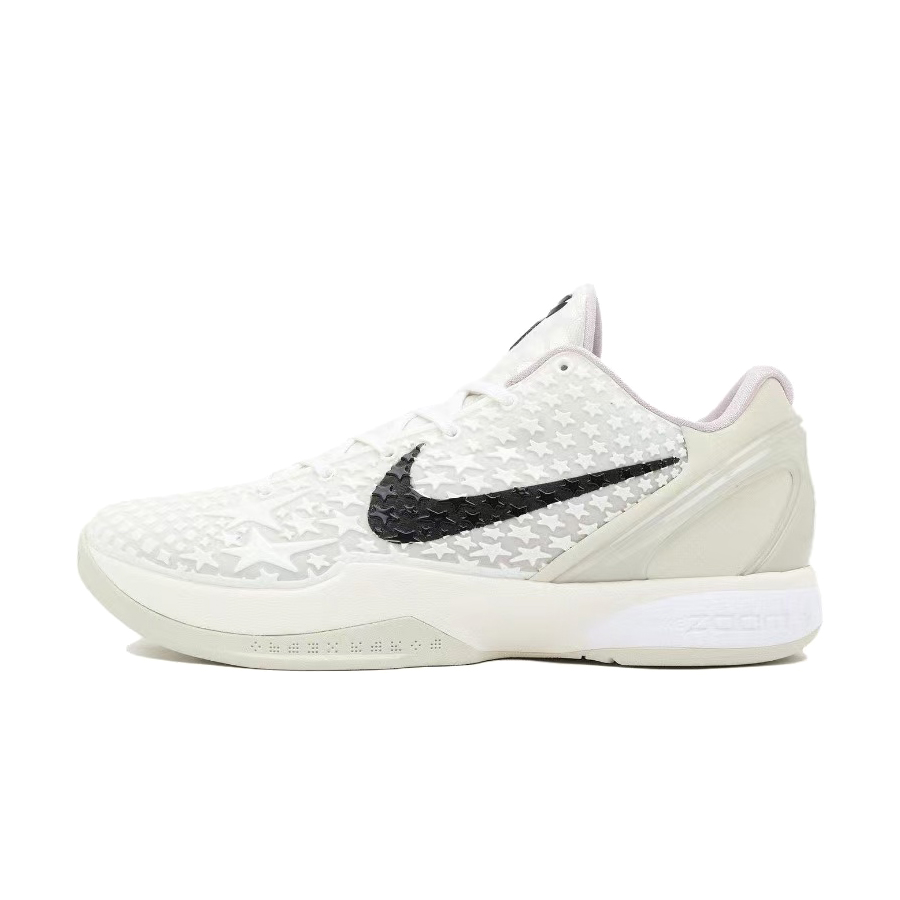 NIGO Nike Zoom Kobe 6 Protro “All-Star 2.0” Men's Solid Color Star Pattern Round Toe Lace Up Low Top Sneakers Shoes #nigo73849
