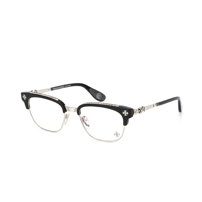 NIGO Chrome Hearts Men's Women's Solid Color Mirror Arm Carved Decoration Casual Fashion Square Glasses #nigo73873