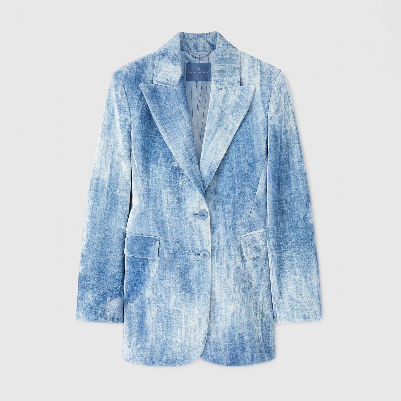 NIGO Ermanno Scervino Women's Colorblocking Single-Breasted Slim Long-Sleeved Blazer Jacket Spring And Autumn Casual Gradient High-Waisted Pants Ngvp #nigo9531