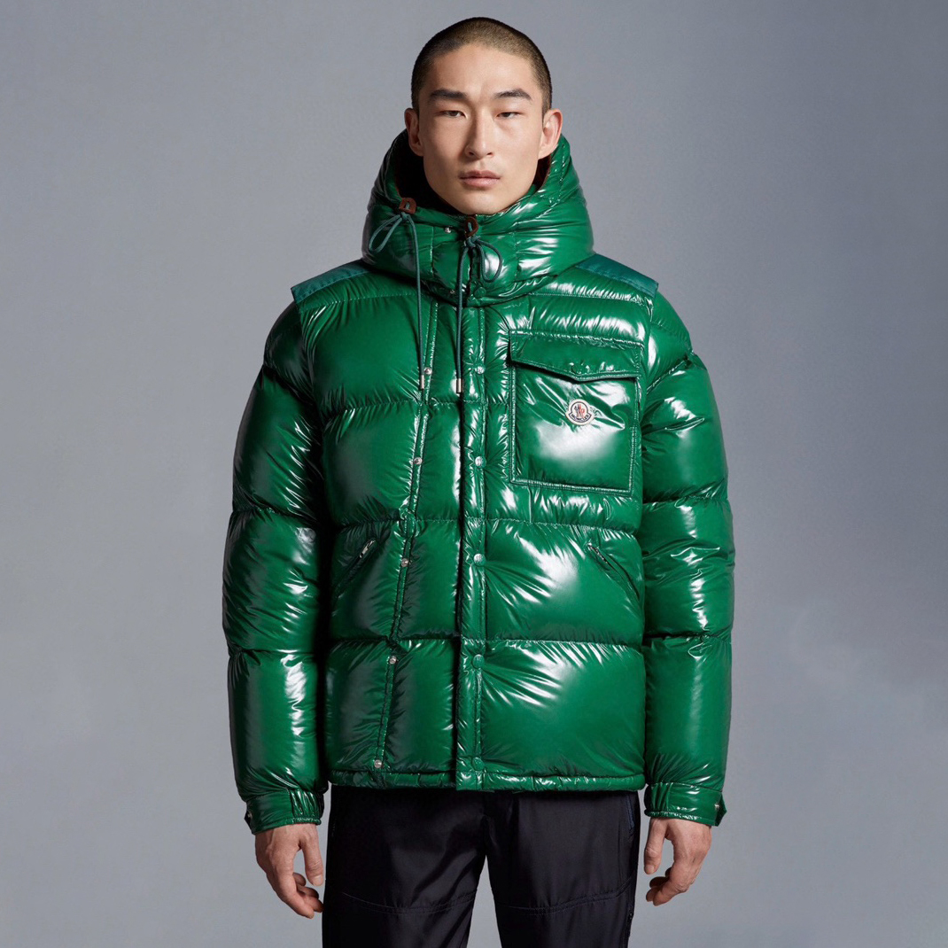 NIGO Moncler Men's Autumn and Winter Solid Color Adjustable Hood Removable Ichabod Puffer Down Jacket #nigo73895