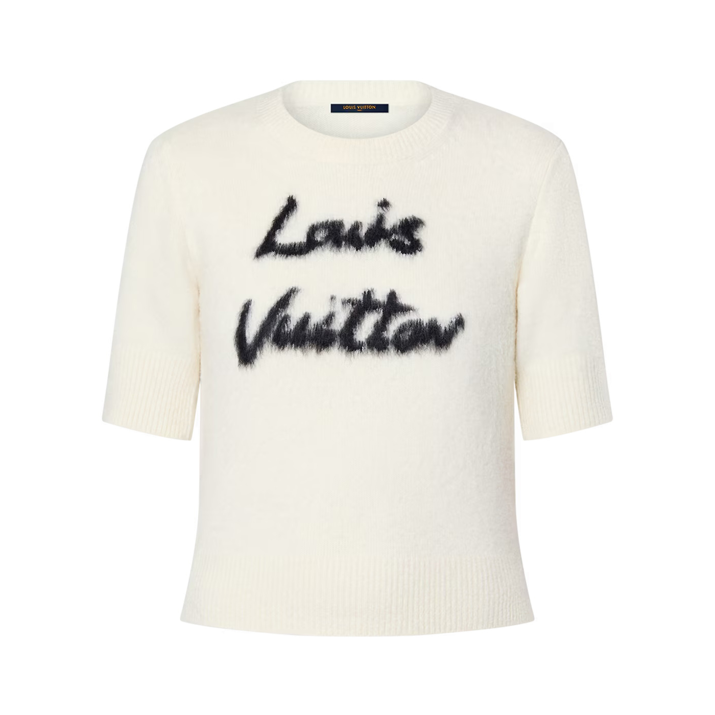 NIGO Louis Vuitton Women's Summer Round Neck Monogrammed Cashmere Short Sleeve T-shirt #nigo73934