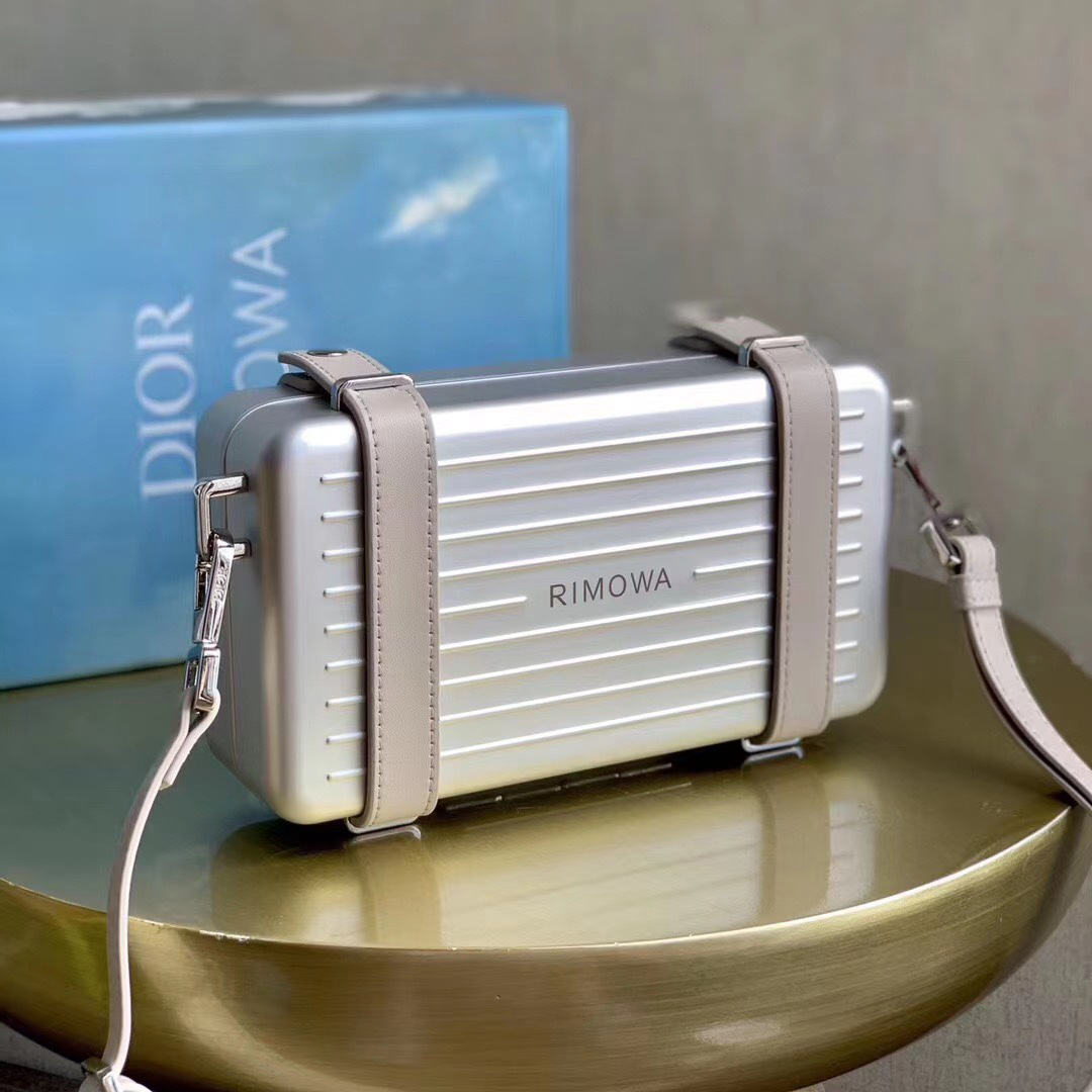 NIGO Dior x Rimowa Fashionable Leisure Bags With Square Logo Print Adjustable Shoulder Strap Crossbody Bag Handbag #nigo73955