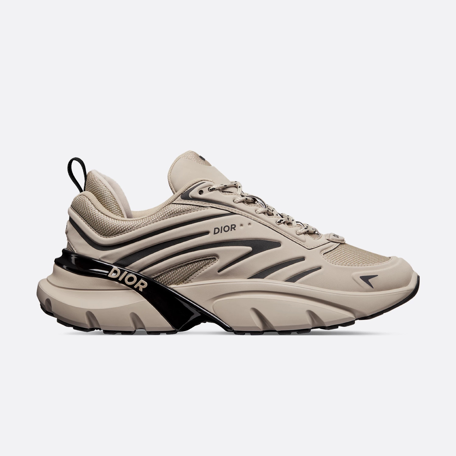 NIGO Dior B44 Men's And Women's Solid Color Four Seasons Can Wear Solid Color Round Head Lace Up Casual Running Shoes #nigo73987