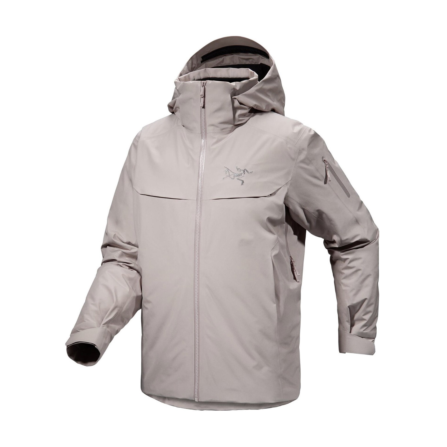 NIGO Arcteryx Men’s Autumn And Winter Solid Color Zipper Waterproof Windproof Long-Sleeved Hooded Puffer Down Jacket #nigo74124