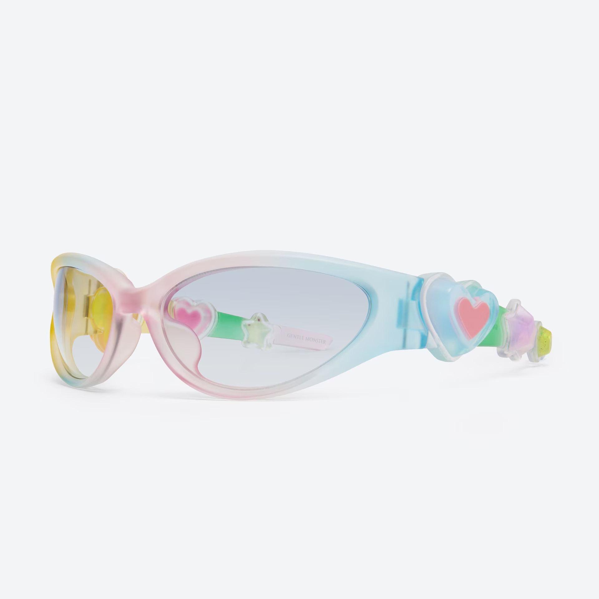 NIGO Gentle Monster Jelly Men's and Women's Lens Legs Candy Decoration Irregular Shape Sunglasses Eyeglasses Glasses #nigo74133