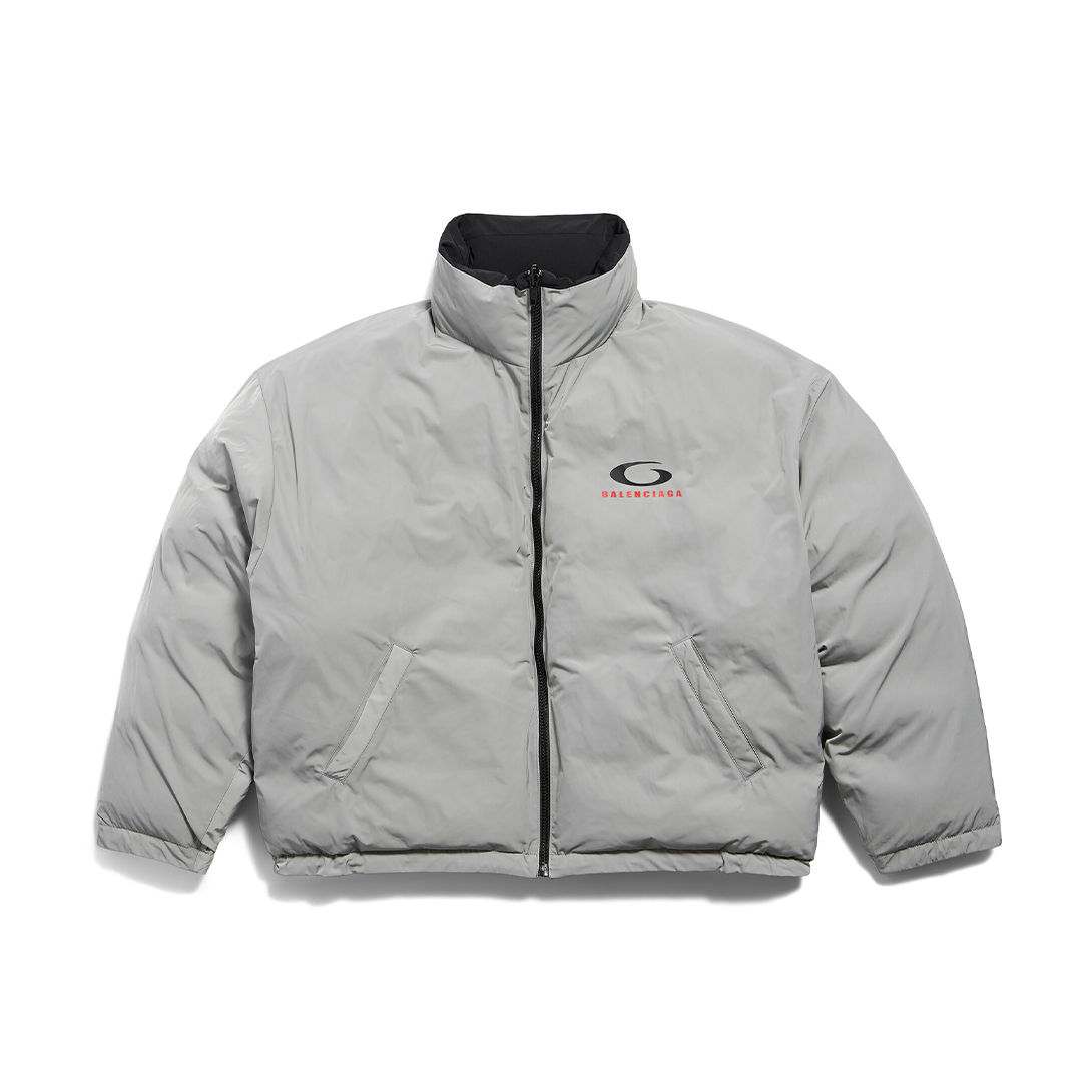 NIGO Balenciaga Men's Vintage COCOON KICK PUFFER Jacket Reversible Cotton Stand Collar Logo Embroidery Fitted Long Sleeve Jacket #nigo71723