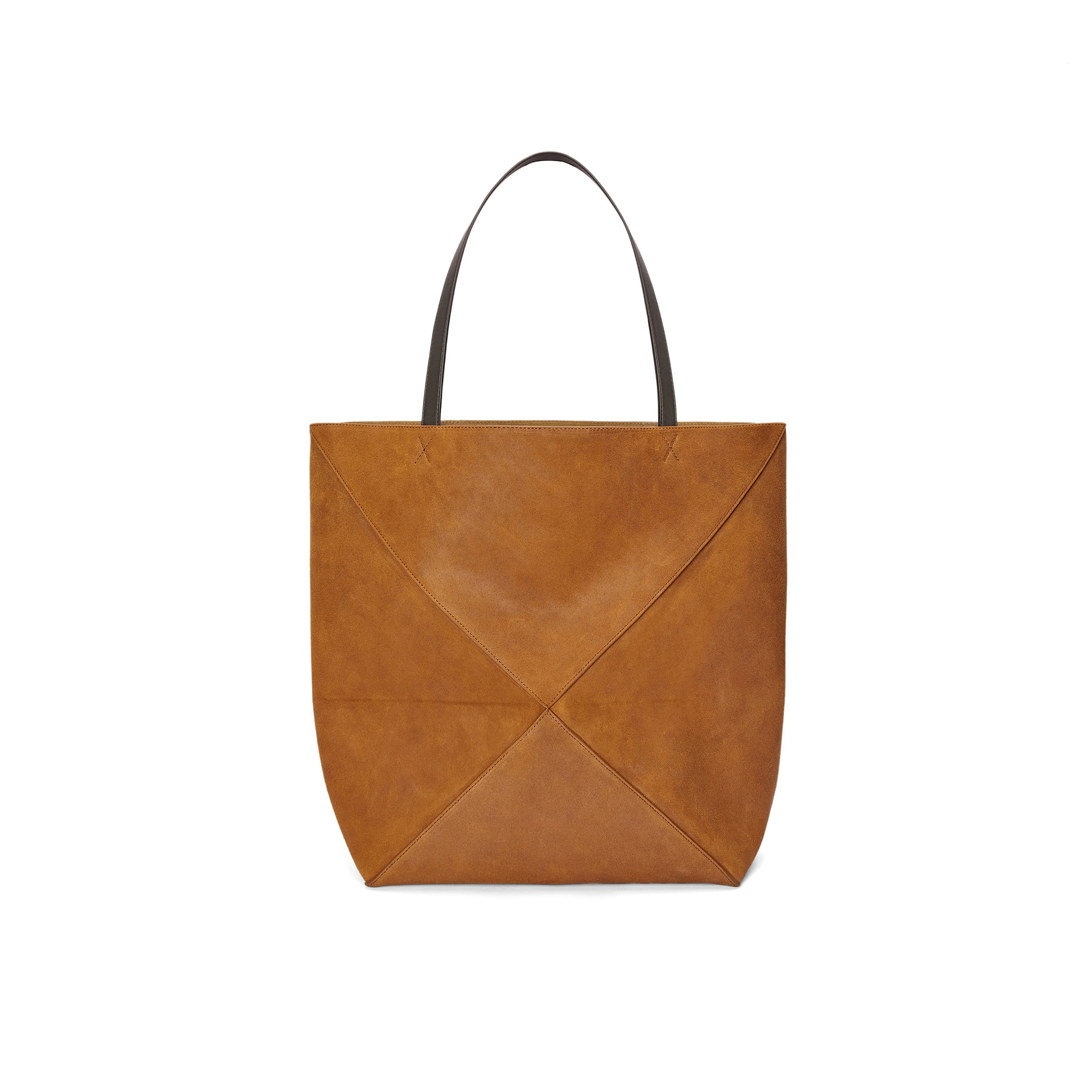 NIGO Loewe Large Pressed Suede Puzzle Fold Handbags Classic Handbags Geometric Lines Foldable New Casual Bag Tote Bags #nigo71733