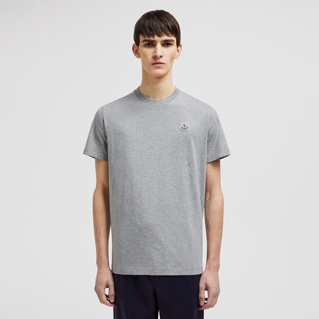 NIGO Moncler Men's Logo Summer Round Neck Solid Color Loose Straight Short Sleeve T-Shirt #nigo71722