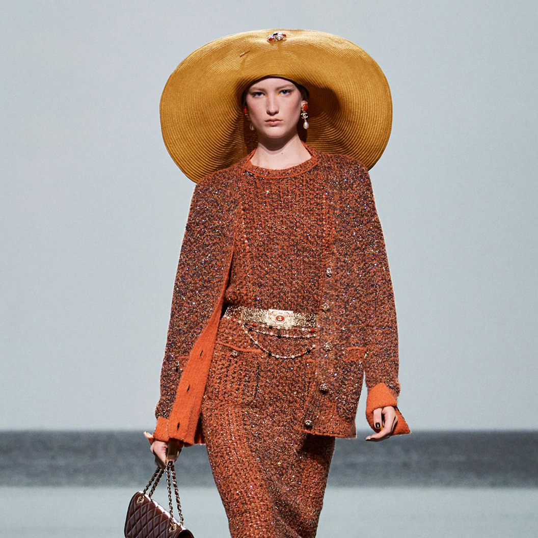 NIGO Chanel Women's Retro Spring And Autumn Solid Color V-Neck Single-Breasted Long-Sleeved Knit Cardigan Jacket Ngvp #nigo9582