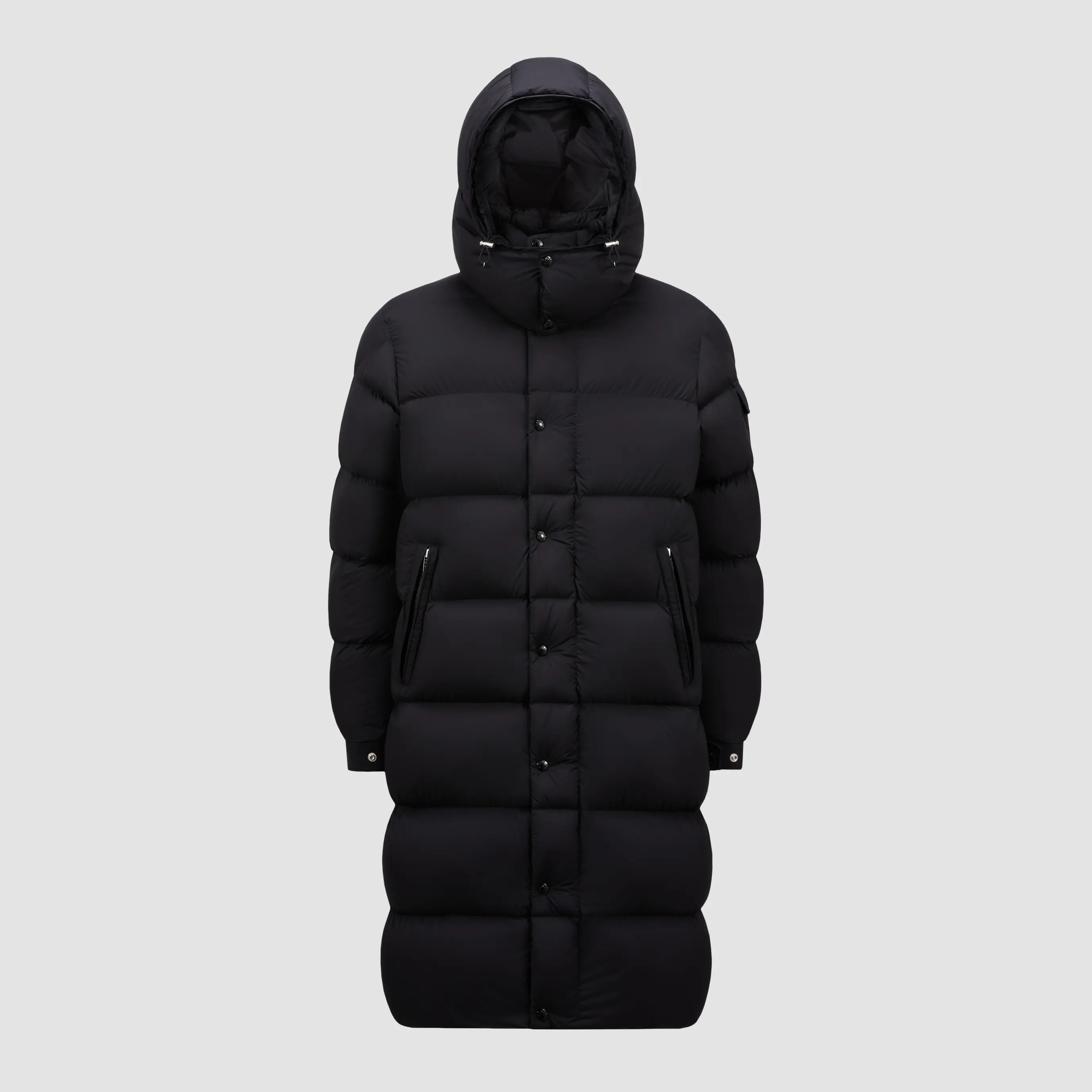 NIGO Moncler Hanoverian Men's Winter Solid Color Hooded Long Zipper Long Sleeve Down Jacket #nigo292025