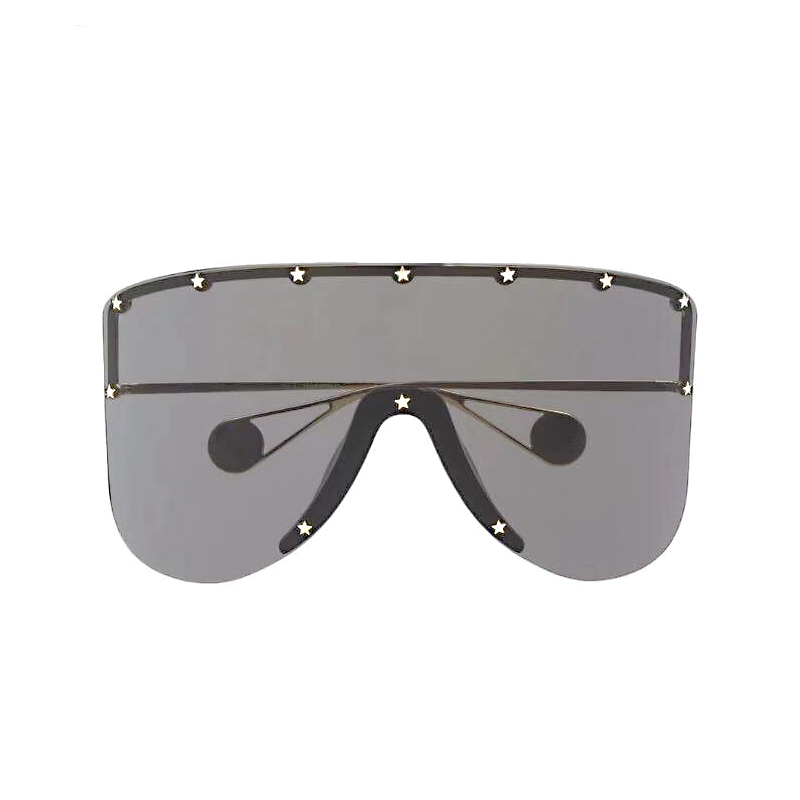 NIGO Gucci Women's Solid Color Irregular Shape Sunglasses Eyeglasses Glasses #nigo74145