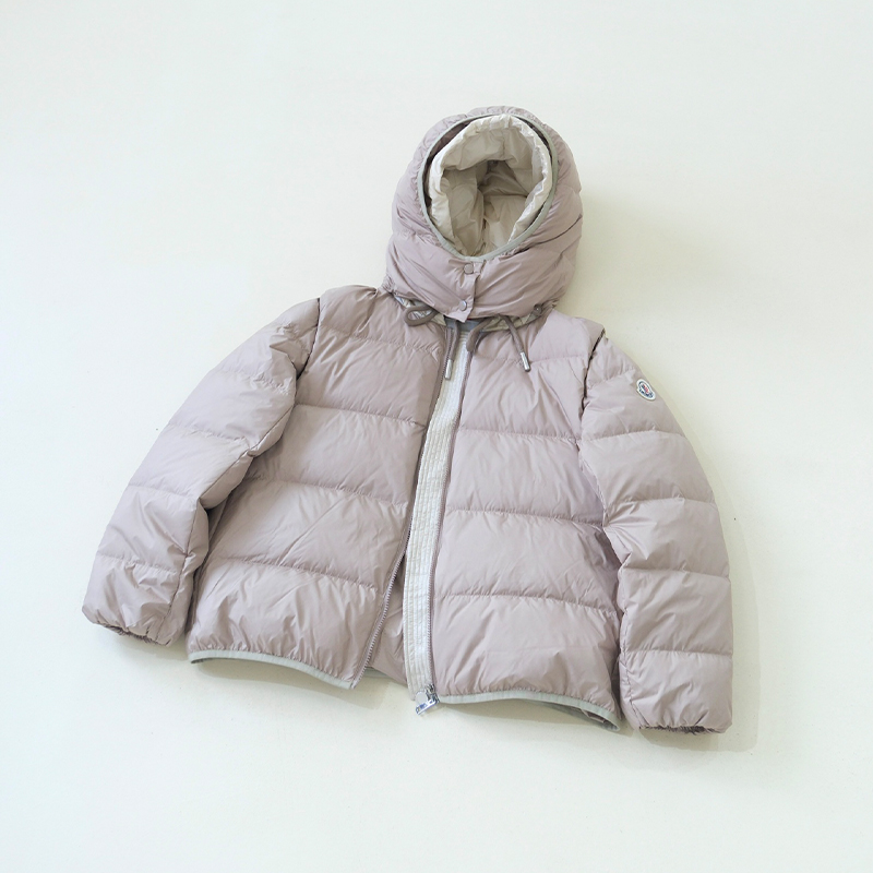 NIGO Moncler Women's Dronieres Double Hooded Detachable Sleeve Solid Color Logo Short Loose Down Vest Jacket #nigo71729
