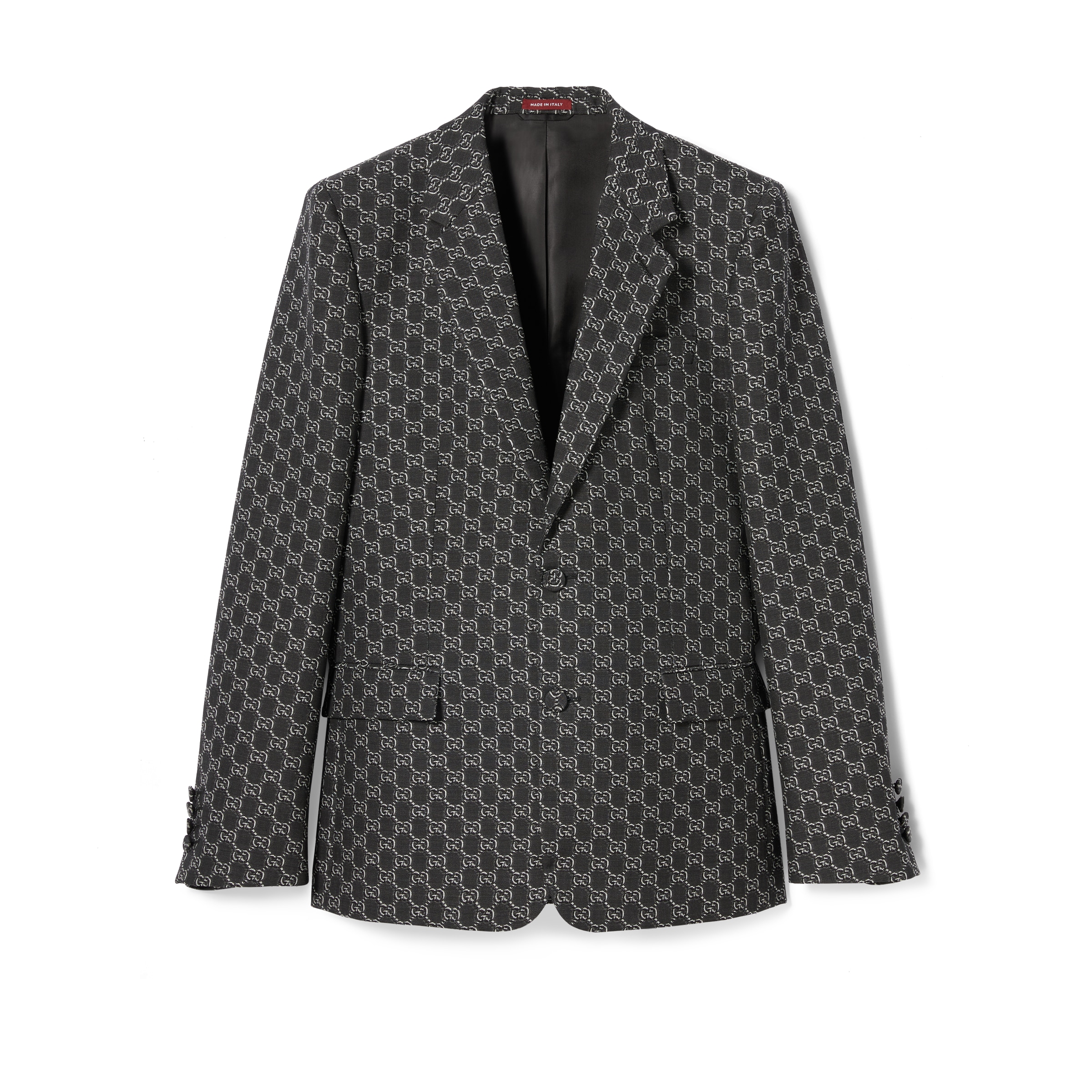 NIGO Gucci Men's Double G Letters Jacquard Suit Temperament Luxury Simple Lapel Suit Jacket Straight Casual Pants Suit Set #nigo71761