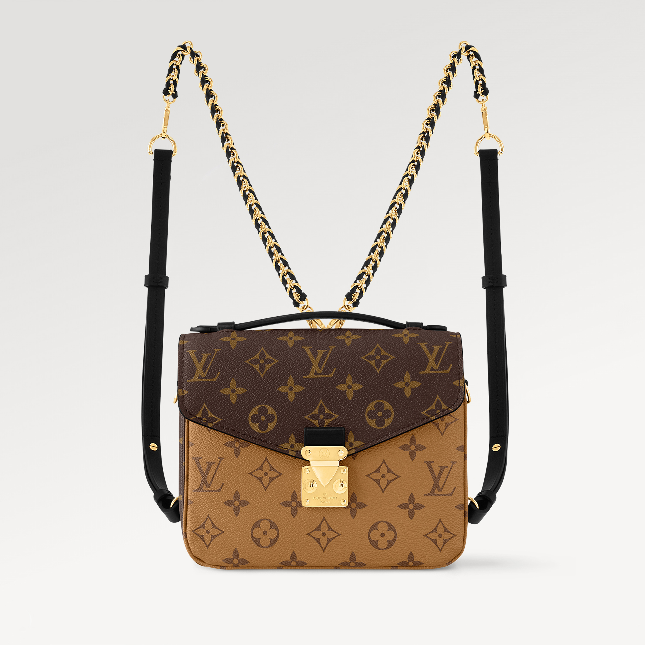 NIGO Louis Vuitton Pochette M É Tis Ackpack Handbag Fashionable Color Blocked Bags Monogram Pattern Fashionable Luxury Backpack Bag M11941 #nigo71769