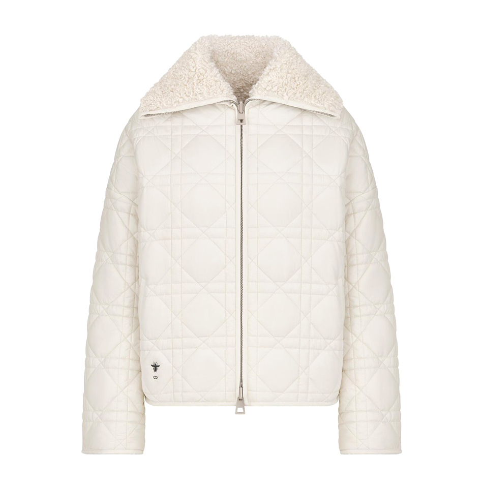 NIGO Dior Women's Autumn and Winter Solid Color Lapel Reversible Straight Drop Shoulder Zipper Long Sleeve Jacket #nigo74191