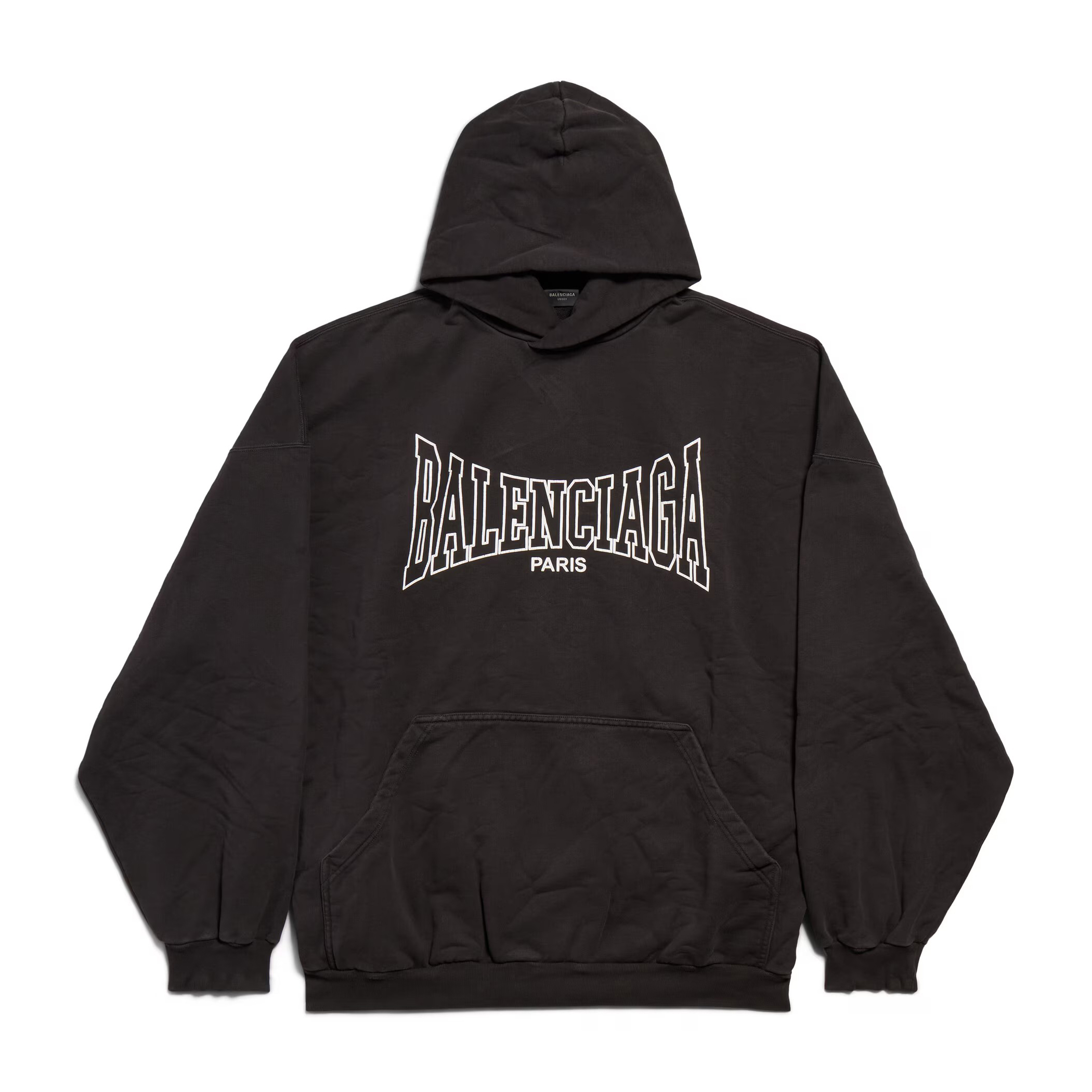 NIGO Balenciaga Men's Spring and Autumn Solid Color Letter Printed Cotton Hooded Sweatshirt #nigo74221