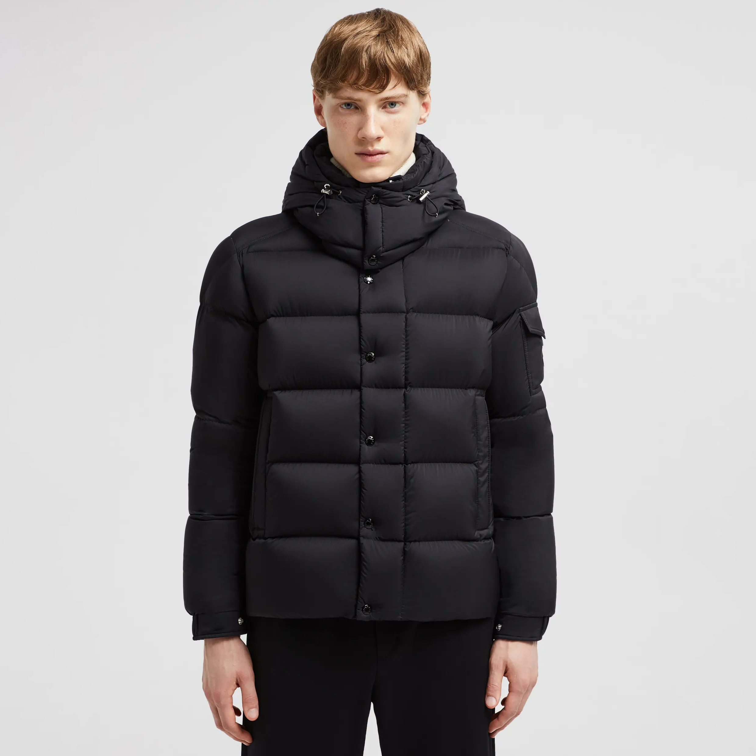 NIGO Moncler Men's Winter Solid Color Hooded Zipper Long Sleeve Puffer Down Jacket #nigo74216