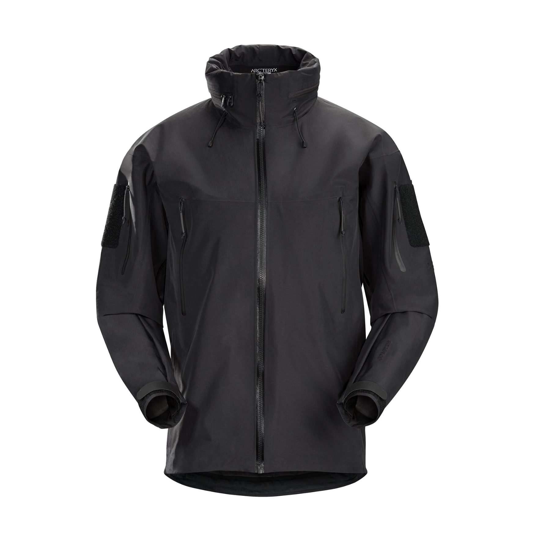 NIGO Arcteryx Men's Autumn and Winter Solid Color Concealable Hood Zipper Long Sleeve Jacket #nigo74252