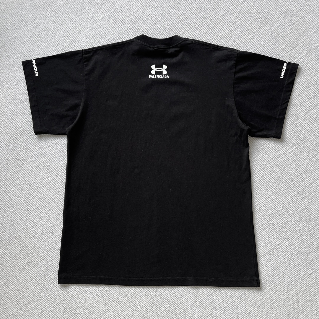 NIGO Balenciaga Men's And Women's Summer Solid Color Logo Pattern Round Neck Cotton Short Sleeve T-shirt #nigo74263