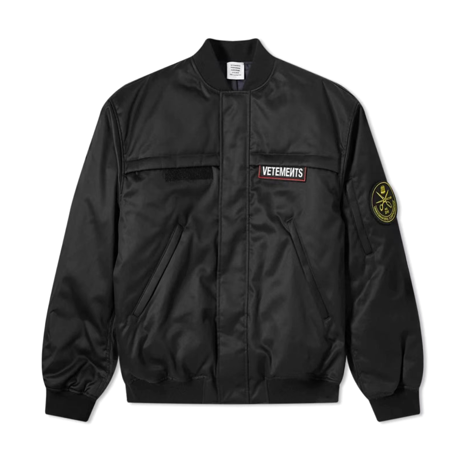 NIGO Vetements Men's Autumn and Winter Solid Color Embroidered Letter Label Zipper Long Sleeve Cotton Jacket #nigo74251