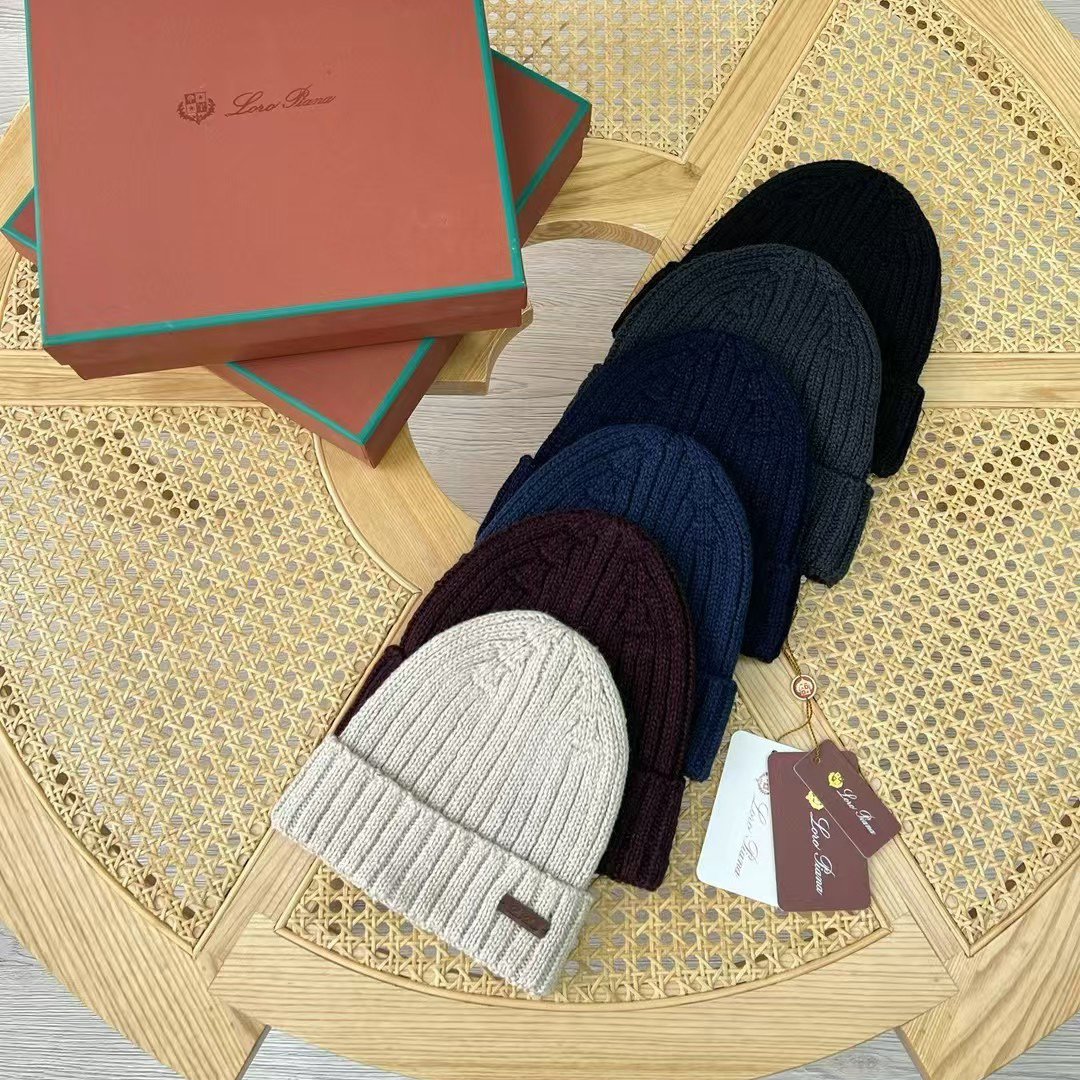 NIGO Loro Piana Fall And Winter Knitted Wool Keep Warm Cold Hat #nigo74267