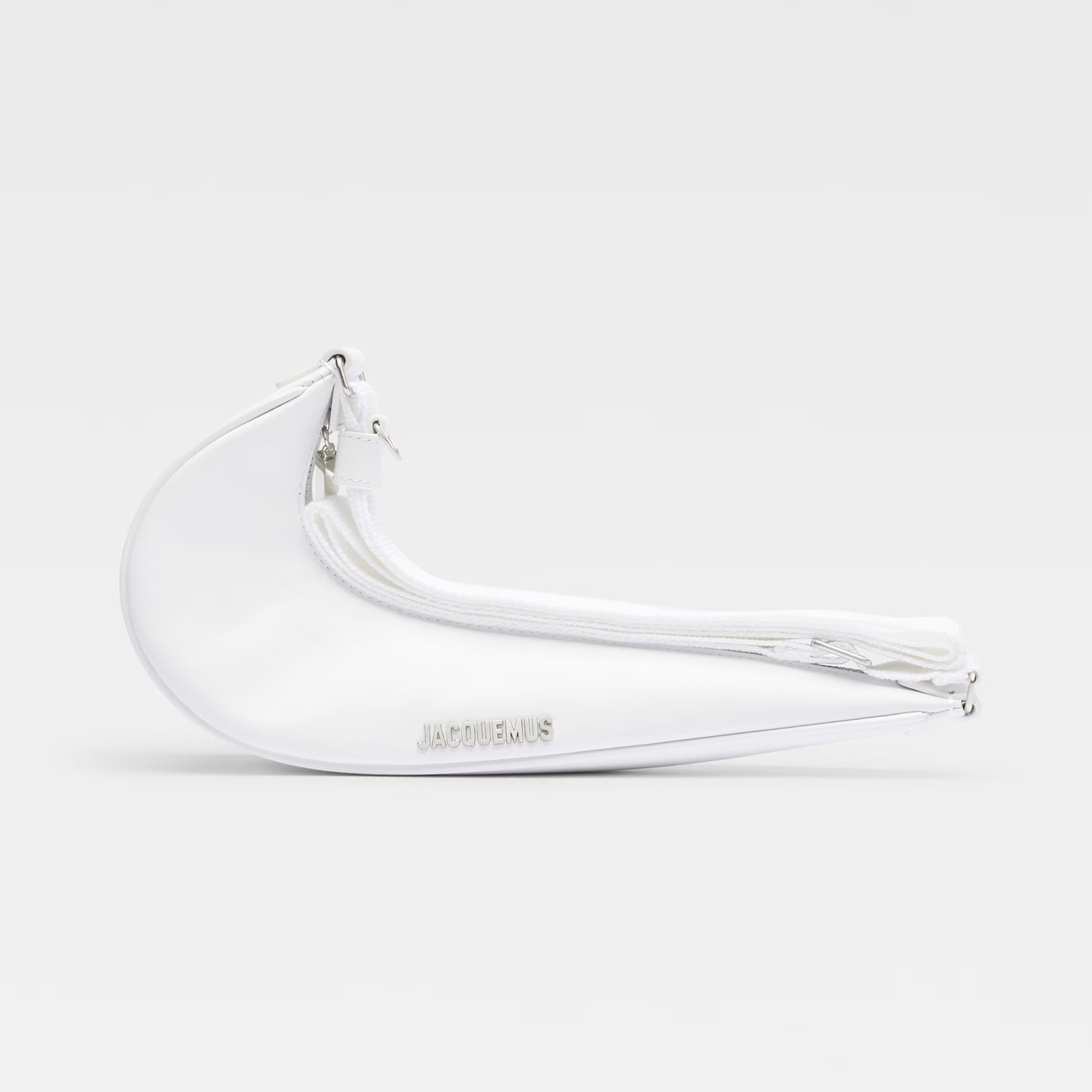 NIGO Jacquemus X Nike Women's Solid Color Logo Logo Adjustable Shoulder Strap Leather Crossbody Bag Bags #nigo74287