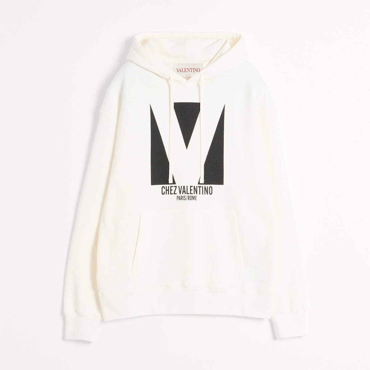 NIGO Valentino Men's Spring And Autumn Solid Color Logo Will Be A Loose Long Sleeved Hooded Sweatshirt #nigo74332