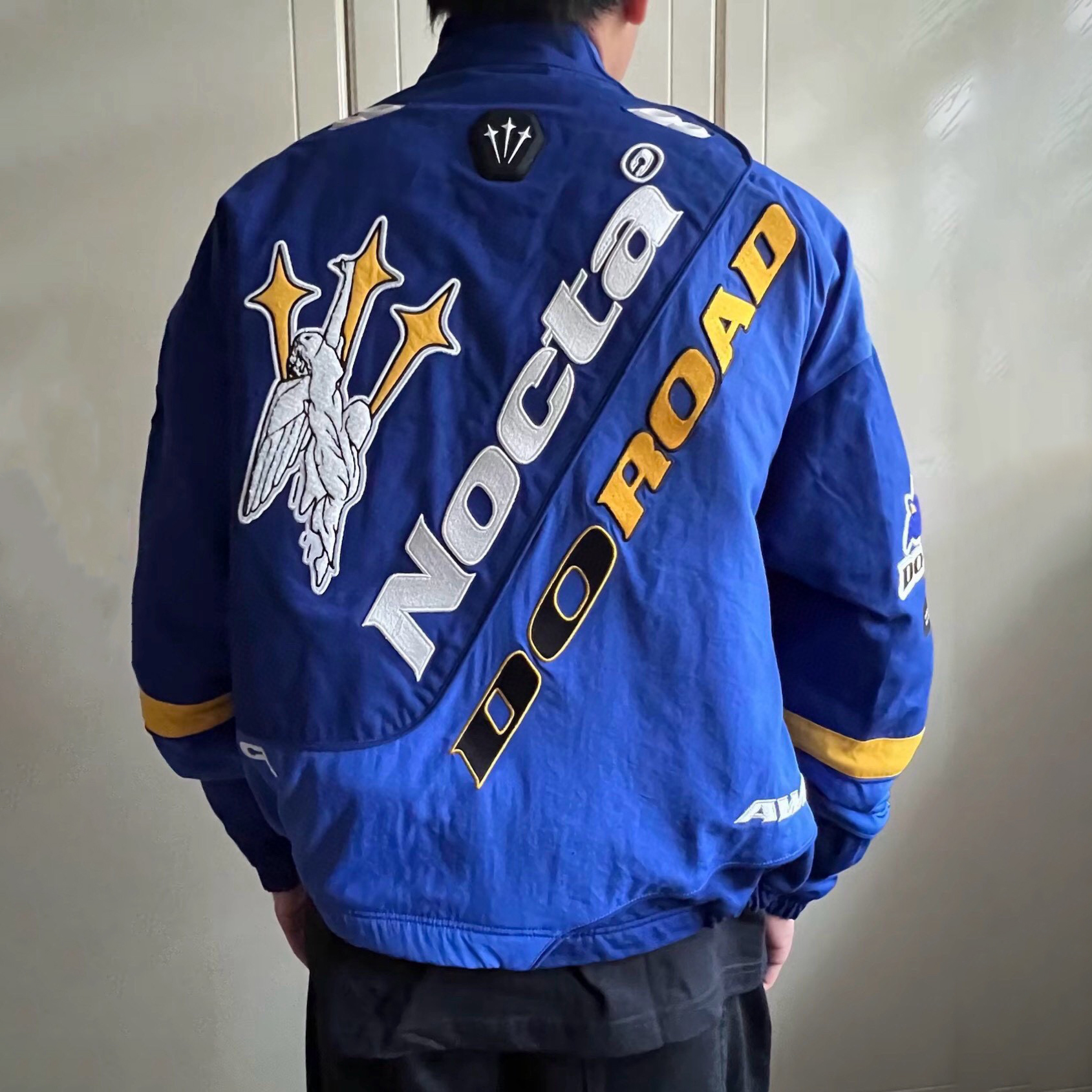 NIGO Nike x Nocta Men's Fall and Winter Embroidered Logo Letter Print Pattern Comfortable Casual Long Sleeve Cotton Jacket #nigo74359