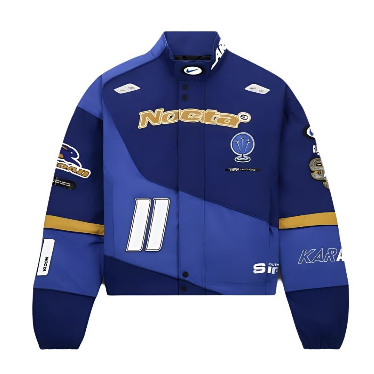 NIGO Nike x Nocta Men's Fall and Winter Embroidered Logo Letter Print Pattern Comfortable Casual Long Sleeve Cotton Jacket #nigo74359