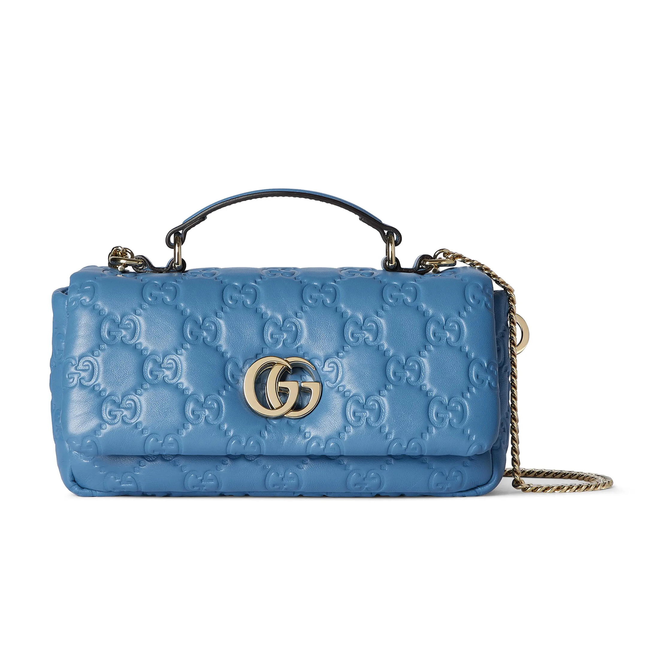 NIGO Gucci Milano Women's Solid Color Removable Shoulder Strap Leather Single Shoulder Crossbody Handbag Bag Bags #nigo74363