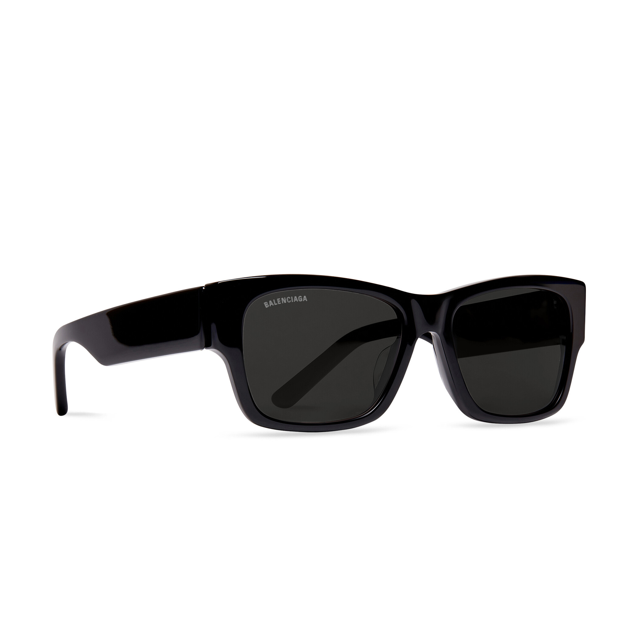 NIGO Balenciaga Men's Black Personalized Trend Letter Printing Simple Plate Frame Rectangular Sunglasses Glasses #nigo74374