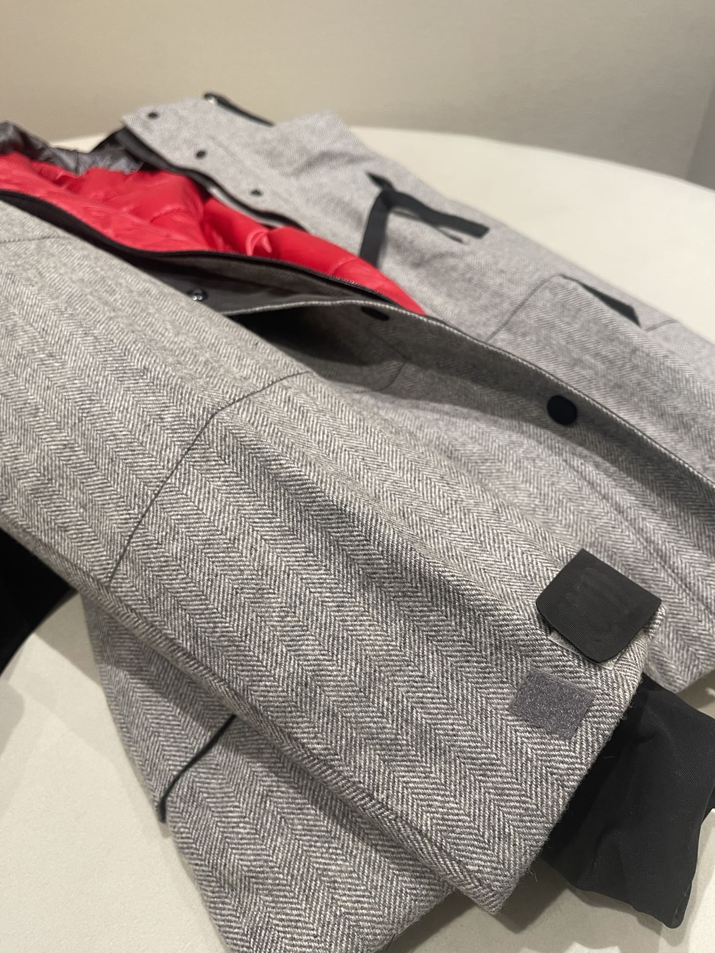 NIGO Moncler Women's Autumn And Winter Kilobird Check Wool Single Breasted Hooded Long Sleeve Puffer Down Coat Jacket Ngvp #nigo9659