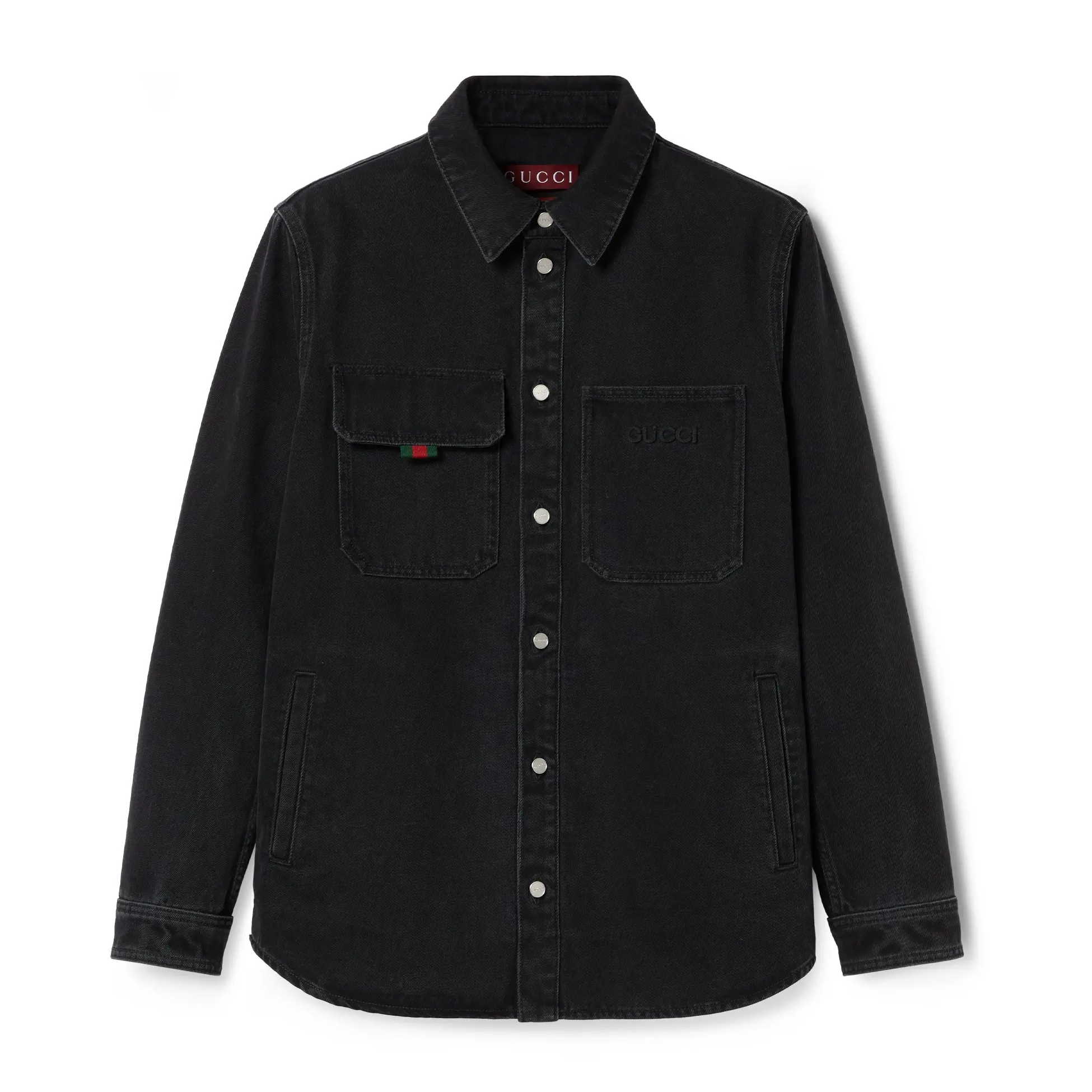 NIGO Gucci Men's Spring And Fall Solid Color Letters Logo Embroidery Single Breasted Long Sleeved Denim Jacket Zipper Pockets Casual Jeans Pants Suit Set #nigo74414