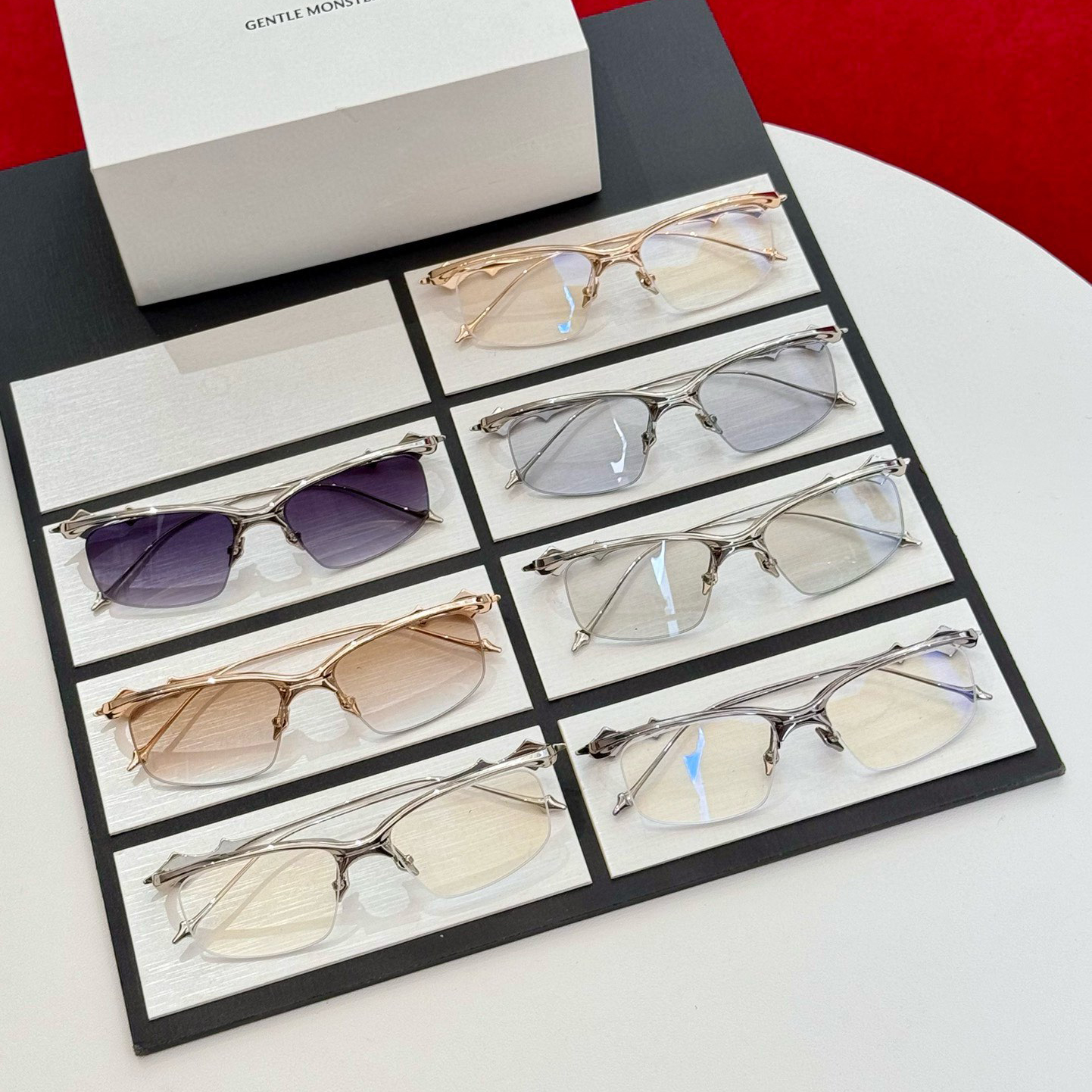 NIGO Gentle Monster Men's and Women's Solid Color In/Out Optical Frame Eyeglasses Glasses #nigo74418