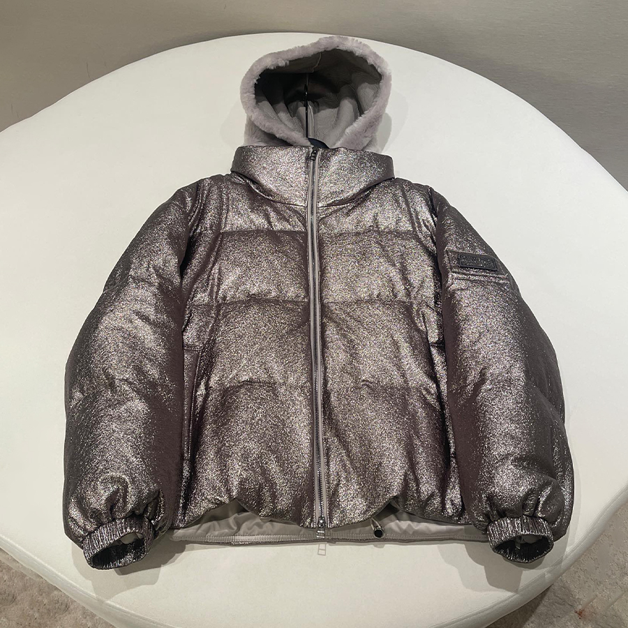 NIGO Brunello Cucinelli Men's Women's Autumn And Winter Solid Color Detachable Fur One Hooded Zipper Long Sleeve Sheepskin Puffer Down Jacket Ngvp #nigo9661