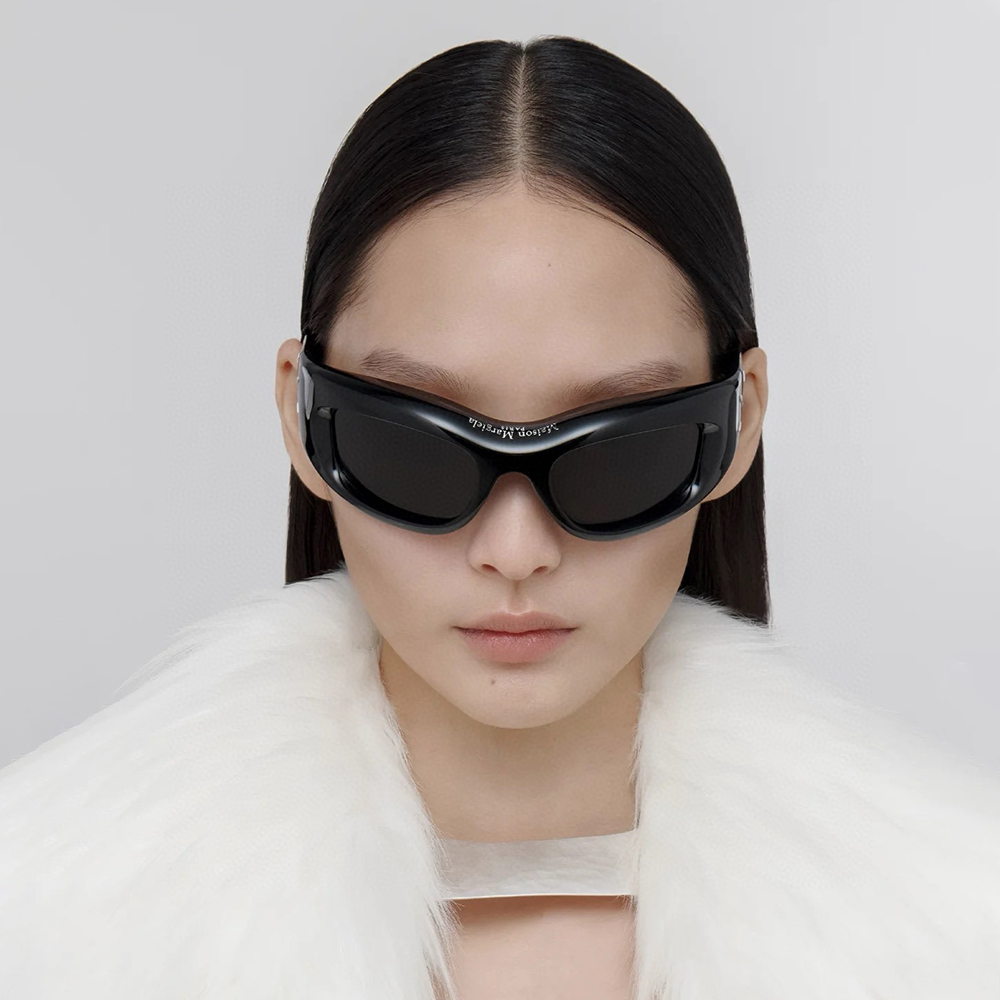 NIGO Maison Margiela x GENTLE MONSTER Men Women Black Sunglasses Fashion Irregular Sunglasses Ngvp #nigo9663