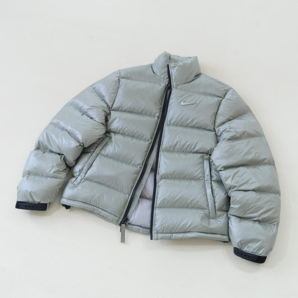 NIGO Nike x Drake Nocta Men's Winter Solid Colour Logo Zipper Long Sleeve Puffer Down Jacket #nigo74431